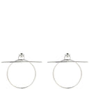 エルメス HERMES エシャペ MM シルバー シルバー925 ピアス AG925 クラスプモチーフ ループ