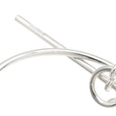 エルメス HERMES エシャペ MM シルバー シルバー925 ピアス AG925 クラスプモチーフ ループ