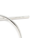 エルメス HERMES エシャペ MM シルバー シルバー925 ピアス AG925 クラスプモチーフ ループ