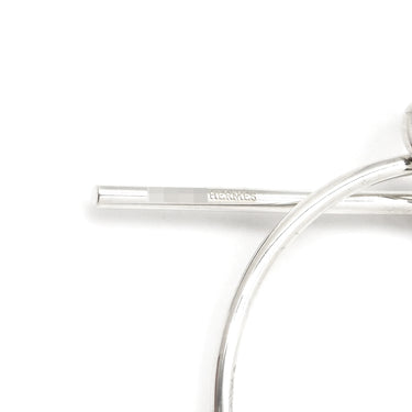 エルメス HERMES エシャペ MM シルバー シルバー925 ピアス AG925 クラスプモチーフ ループ