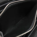 バレンシアガ BALENCIAGA ラウンドファスナー ブラック レザー 長財布 シルバー金具 黒