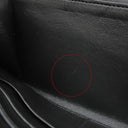 バレンシアガ BALENCIAGA ラウンドファスナー ブラック レザー 長財布 シルバー金具 黒