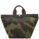 エルベシャプリエ Herve Chapelier 舟形トート 707W FORET MOKA コットン コーデュラナイロン トートバッグ 迷彩柄 カモフラージュ カモフラ柄