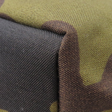 エルベシャプリエ Herve Chapelier 舟形トート 707W FORET MOKA コットン コーデュラナイロン トートバッグ 迷彩柄 カモフラージュ カモフラ柄