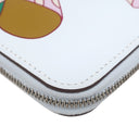 エルメス HERMES アザップロング シルクイン ラ パティスリーフランセーズ ブルーブリュム ヴォースイフト 長財布 シルバー金具 水色 ラウンドファスナー