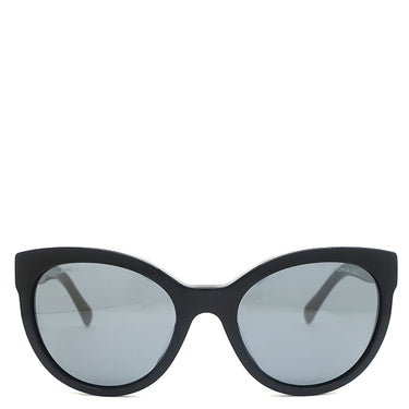 シャネル CHANEL ココマーク 54□20 5315-A ブラック プラスチック サングラス ウェリントン 黒