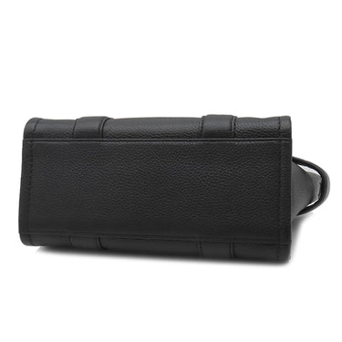 マークジェイコブス MARC JACOBS ザ レザー トート バッグ スモール H009L01SP21 ブラック 牛革 2WAYバッグ ゴールド金具 黒