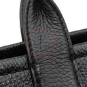 マークジェイコブス MARC JACOBS ザ レザー トート バッグ スモール H009L01SP21 ブラック 牛革 2WAYバッグ ゴールド金具 黒