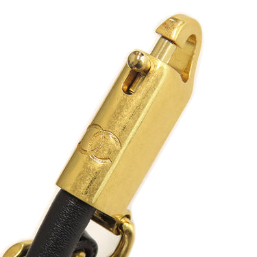 シャネル CHANEL シャネル22 ミニ レザー チェーンショルダー ブラック レザー ショルダーバッグ ゴールド金具 黒 パールロゴチェーン