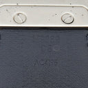 ルイヴィトン LOUIS VUITTON サンチュール ボストン 95 M9389 ネイビー×オレンジ レザー ダミエアンフィニ ベルト シルバー金具 紺 リバーシブル 40MM カット済