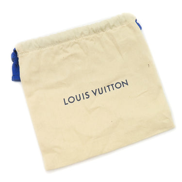 ルイヴィトン LOUIS VUITTON サンチュール ボストン 95 M9389 ネイビー×オレンジ レザー ダミエアンフィニ ベルト シルバー金具 紺 リバーシブル 40MM カット済