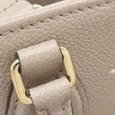 ルイヴィトン LOUIS VUITTON オンザゴー MM M45494 トゥルトレール×クレーム モノグラムアンプラント バイカラーモノグラムアンプラントレザー トートバッグ ゴールド金具 グレージュ ショルダーバッグ 肩掛け