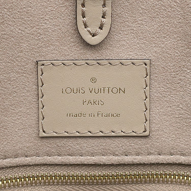 ルイヴィトン LOUIS VUITTON オンザゴー MM M45494 トゥルトレール×クレーム モノグラムアンプラント バイカラーモノグラムアンプラントレザー トートバッグ ゴールド金具 グレージュ ショルダーバッグ 肩掛け