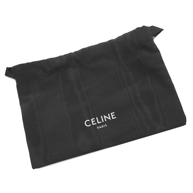 セリーヌ CELINE ミディアム カレッジ バッグ 113583BF4.38NO ブラック カーフ ショルダーバッグ ゴールド金具 黒 斜め掛け クラシック トリオンフ