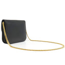 セリーヌ CELINE ミディアム カレッジ バッグ 113583BF4.38NO ブラック カーフ ショルダーバッグ ゴールド金具 黒 斜め掛け クラシック トリオンフ