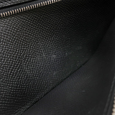 エルメス HERMES ベアンスフレ ブラック ヴォーエプソン 長財布 シルバー金具 黒 二つ折り財布
