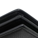 エルメス HERMES ベアンスフレ ブラック ヴォーエプソン 長財布 シルバー金具 黒 二つ折り財布