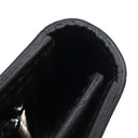 エルメス HERMES ベアンスフレ ブラック ヴォーエプソン 長財布 シルバー金具 黒 二つ折り財布