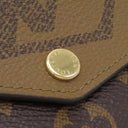 ルイヴィトン LOUIS VUITTON ポルトフォイユ サラ M80726 モノグラムリバース モノグラムキャンバス モノグラムジャイアントリバースキャンバス 長財布 ゴールド金具 二つ折り 茶