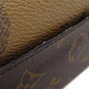 ルイヴィトン LOUIS VUITTON ポルトフォイユ サラ M80726 モノグラムリバース モノグラムキャンバス モノグラムジャイアントリバースキャンバス 長財布 ゴールド金具 二つ折り 茶