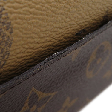 ルイヴィトン LOUIS VUITTON ポルトフォイユ サラ M80726 モノグラムリバース モノグラムキャンバス モノグラムジャイアントリバースキャンバス 長財布 ゴールド金具 二つ折り 茶