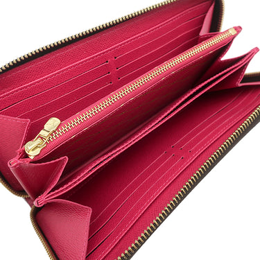 ルイヴィトン LOUIS VUITTON ジッピーウォレット サマートランク M62616 ブラウン モノグラムキャンバス 長財布 ゴールド金具 茶 ラウンドファスナー