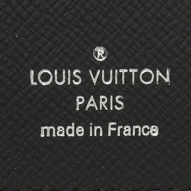 ルイヴィトン LOUIS VUITTON ポルトフォイユ ブラザ M30501 ブラック タイガ 長財布 シルバー金具 黒 二つ折り