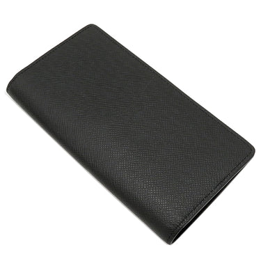 ルイヴィトン LOUIS VUITTON ポルトフォイユ ブラザ M30501 ブラック タイガ 長財布 シルバー金具 黒 二つ折り