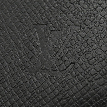 ルイヴィトン LOUIS VUITTON ポルトフォイユ ブラザ M30501 ブラック タイガ 長財布 シルバー金具 黒 二つ折り