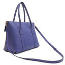 サルヴァトーレ・フェラガモ Salvatore Ferragamo ガンチーニ 21 E990 ブルー レザー 2WAYバッグ ゴールド金具 青 ショルダー