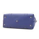 サルヴァトーレ・フェラガモ Salvatore Ferragamo ガンチーニ 21 E990 ブルー レザー 2WAYバッグ ゴールド金具 青 ショルダー