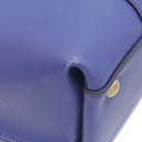 サルヴァトーレ・フェラガモ Salvatore Ferragamo ガンチーニ 21 E990 ブルー レザー 2WAYバッグ ゴールド金具 青 ショルダー