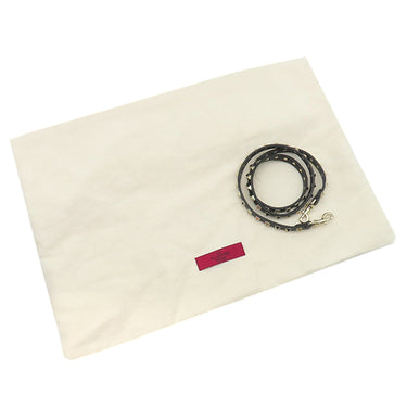 ヴァレンティノ VALENTINO ロックスタッズ トート ブラック レザー 2WAYバッグ シャンパンゴールド金具 黒 ショルダー