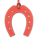 エルメス HERMES パドック シュバル ホースシュー カプシーヌ×ローズサクラ ヴォースイフト バッグチャーム オレンジ ピンク 馬蹄