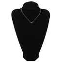 エルメス HERMES ポップアッシュ ミニ ペンダント ブラックXシルバー メタル ラッカー ネックレス Hモチーフ