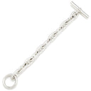 エルメス HERMES シェーヌダンクル GM シルバー シルバー925 ブレスレット 10コマ スターリングシルバー SV925