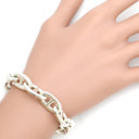 エルメス HERMES シェーヌダンクル GM シルバー シルバー925 ブレスレット 10コマ スターリングシルバー SV925