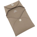 エルメス HERMES バスティア エトゥープ ヴォーエプソン コインケース シルバー金具 新品 未使用 グレージュ