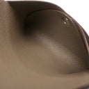 エルメス HERMES カルヴィ デュオ エトゥープ ヴォーエプソン カードケース シルバー金具 新品 未使用 茶 フラグメントケース