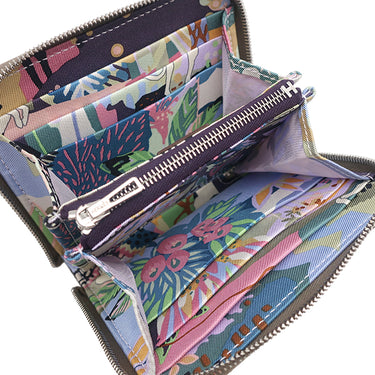 エルメス HERMES アザップ シルクイン コンパクト エトゥープ ヴォーエプソン コインケース シルバー金具 新品 未使用 グレージュ ラウンドファスナー