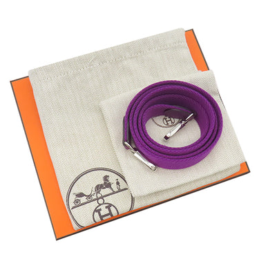 エルメス HERMES エヴリンTPM アネモネ トリヨンクレマンス ショルダーバッグ シルバー金具 紫