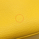 エルメス HERMES ピコタン MM ジョーヌ トリヨンクレマンス ハンドバッグ シルバー金具 黄色