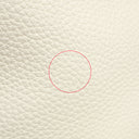 エルメス HERMES ピコタンロックMM ナタ トリヨンクレマンス ハンドバッグ シルバー金具 アイボリー