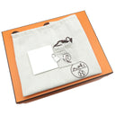 エルメス HERMES ピコタンロックMM ナタ トリヨンクレマンス ハンドバッグ シルバー金具 アイボリー