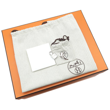 エルメス HERMES ピコタンロックMM ナタ トリヨンクレマンス ハンドバッグ シルバー金具 アイボリー