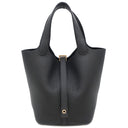 エルメス HERMES ピコタンロック PM ブラック トリヨンクレマンス ハンドバッグ ゴールド金具 新品 未使用 黒