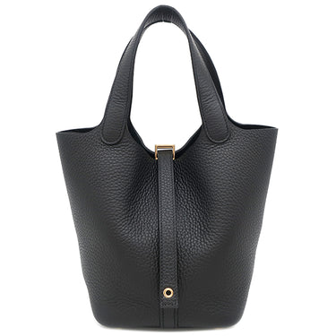 エルメス HERMES ピコタンロック PM ブラック トリヨンクレマンス ハンドバッグ ゴールド金具 新品 未使用 黒