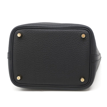 エルメス HERMES ピコタンロック PM ブラック トリヨンクレマンス ハンドバッグ ゴールド金具 新品 未使用 黒