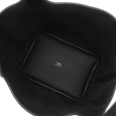 エルメス HERMES ピコタンロック PM ブラック トリヨンクレマンス ハンドバッグ ゴールド金具 新品 未使用 黒