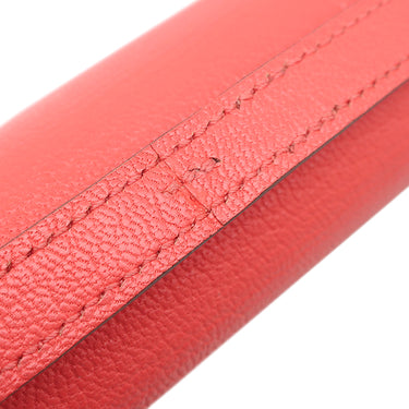 エルメス HERMES コンスタンス3 ミニ ミロワール ローズテキサス シェーブル ショルダーバッグ シルバー金具